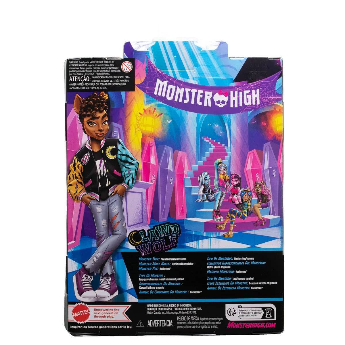 Monster High Clawdeen Wolf Doll with Posters UK