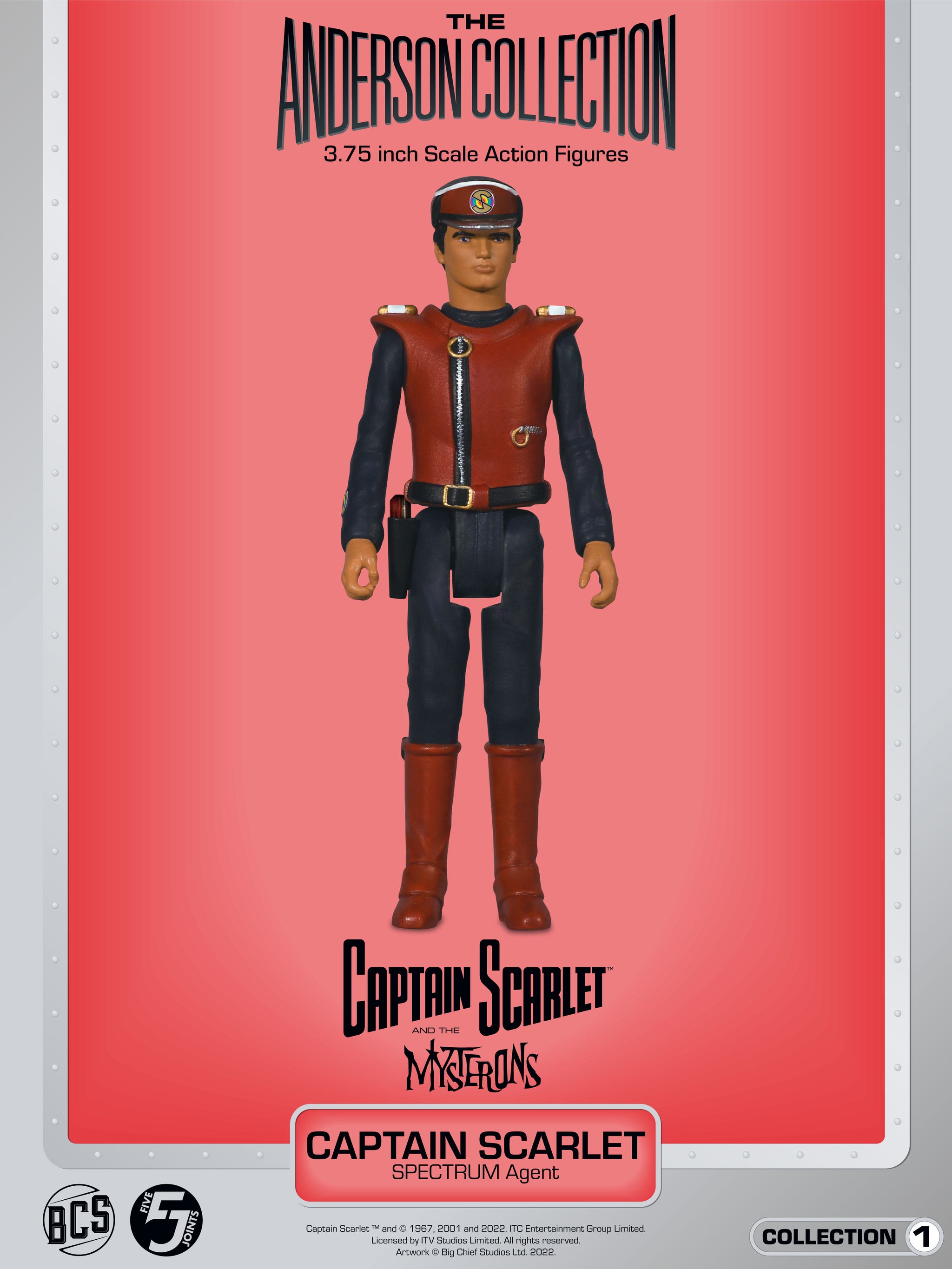 Captain Scarlet and the Mysterons Captain Scarlet 3.75
