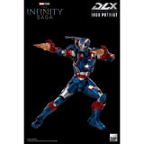 Avengers: Infinity Saga Iron Patriot DLX 1:12 Scale Action Figure - Threezero