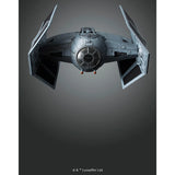 Star Wars Darth Vader's TIE Fighter Advanced x1 1:72 Scale Model Kit - Bandai