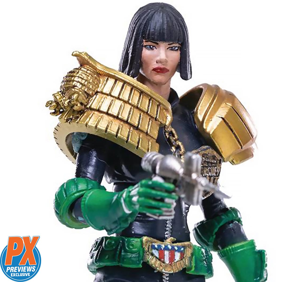 Judge Dredd Exquisite Mini: Judge Barbara Hershey (Previews Exclusive ...