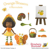 Strawberry Shortcake Orange Blossom and Marmalade 6" Scale Action Figure - Boss Fight Studio
