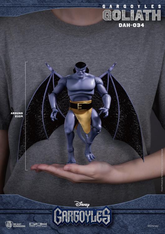 Beast Kingdom Action Figure Gargoyles Goliath Edizione Limitata Color Pietra - DAH-034SP (SDCC 2023)