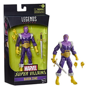 Marvel Legends Series Super Villains Baron Zemo (Exclusive)  6" Inch Action Figure - Hasbro