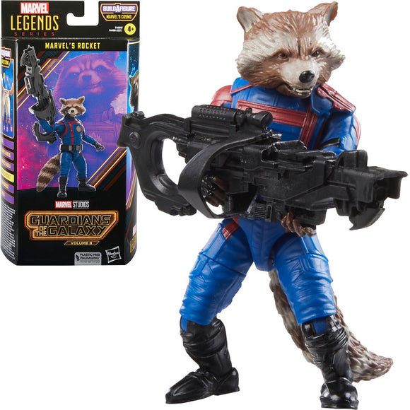 Marvel Legends Series Guardians of the Galaxy Vol. 3 Rocket (Cosmo Build a Figure) 6