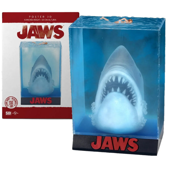 Jaws 3D Movie Poster Statue - SD Toys