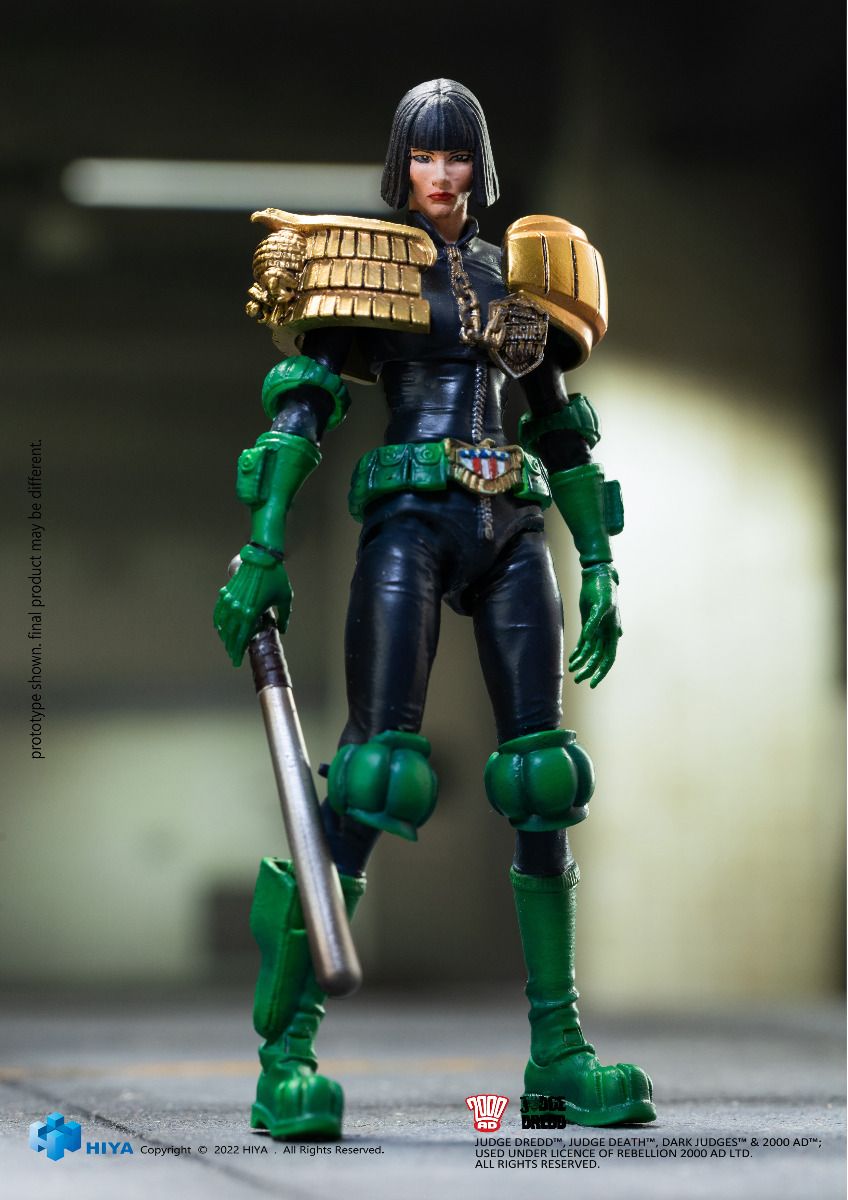 Judge Dredd Exquisite Mini: Judge Barbara Hershey (Previews