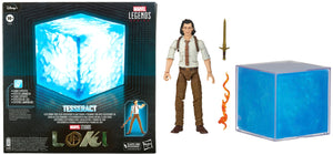 Marvel Legends Tesseract Electronic Role Play Accessory with Loki 6" Inch Action Figure - Hasbro