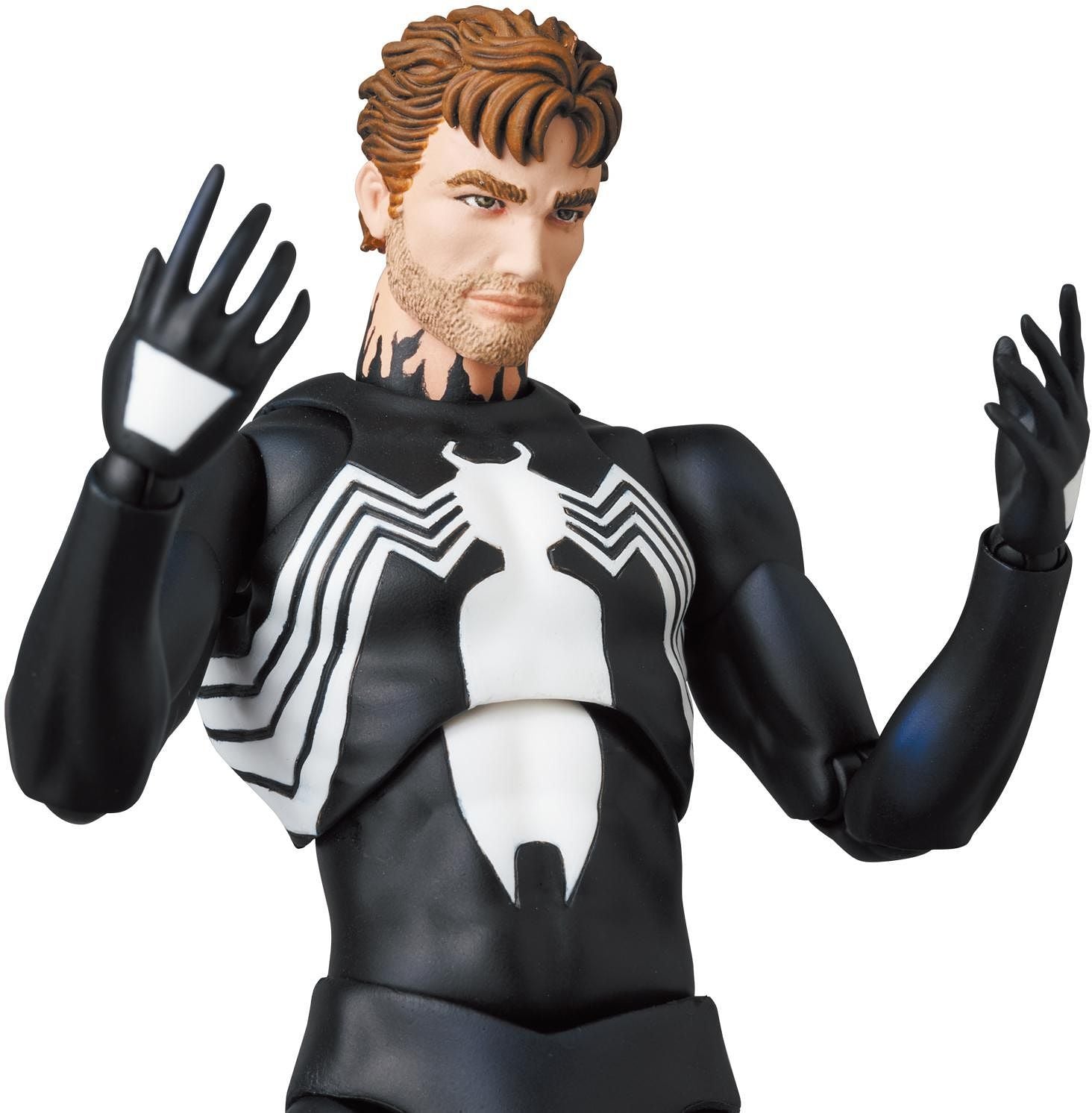 MAFEX スパイダーマン ブラック コスチューム COMIC Ver. 147 Spider-Man Black Costume (Comic Ver.) Action Figure no.147