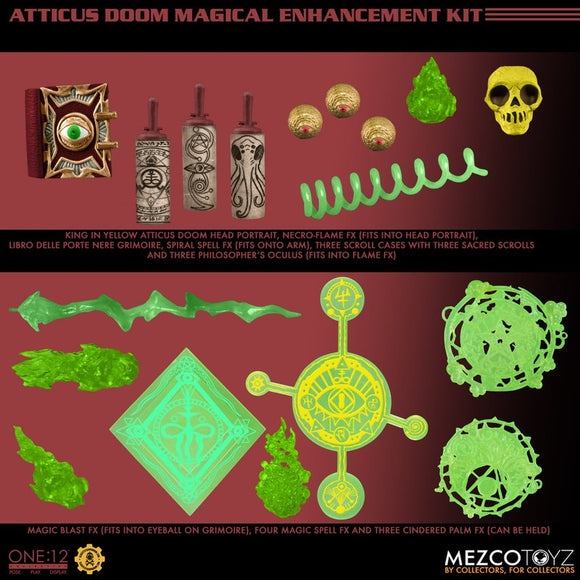 MEZCO Atticus Doom Magical Enhancement Kit (Mezco Exclusive)