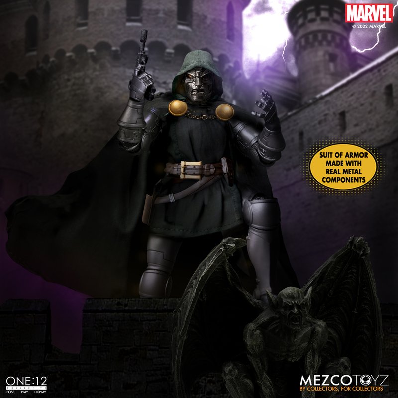 mezco メズコ　ワン12 ドクタードゥーム doctor doom Marvel Mezco One:12 Collective Doctor Doom Action Figure ( 2026