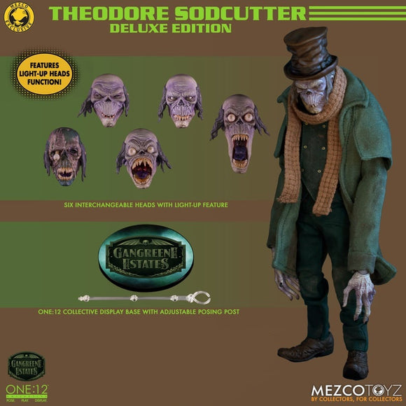 MEZCO One:12 Collective Theodore Sodcutter - Deluxe Edition Action Figure (Gangrene Estates) (Mezco Exclusive)