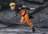Naruto Shippuden Naruto Uzumaki -The Jinchuuriki entrusted with Hope 6" Inch Scale Action Figure - S.H. Figuarts