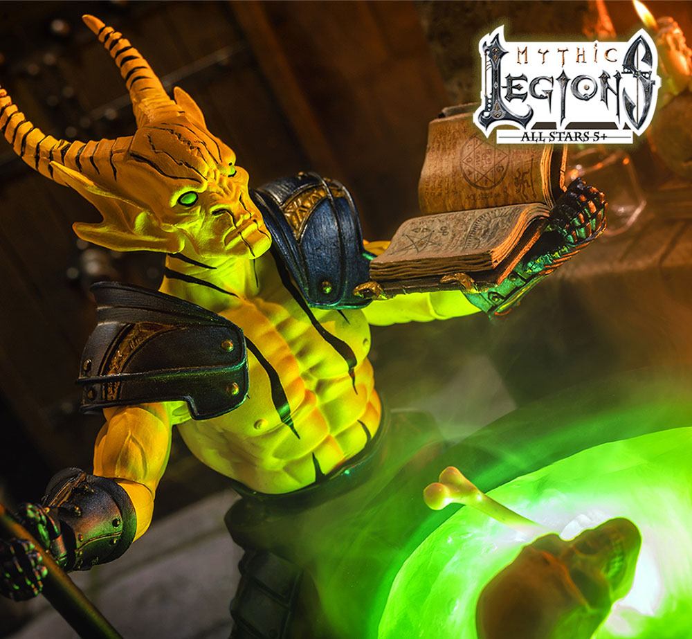 Mythic Legions: All-Stars Azhar (Circle of Poxxus) Action Figure