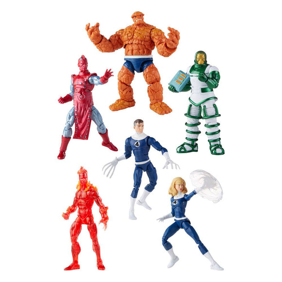 Marvel Legends Retro Collection Fantastic Four Wave 1 (Set of 6) 6